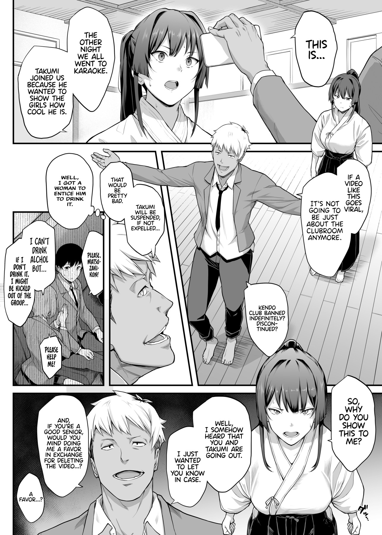 Hentai Manga Comic-There's No Way My Hot Girlfriend Who Is My Childhood Friend And Captain of the Kendo Club Would Fall For Those Playboys-v22m-v22m-v22m-Read-16